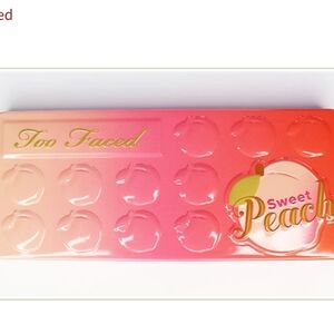 Too Faced Limited Edition Sweet Peach Eyeshadow Palette Never Usee